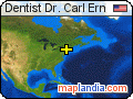 Dentist Dr. Carl Ern satellite map