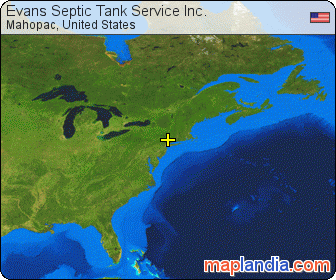 Evans Septic Tank Service Inc. satellite map