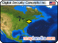 Digital Security Concepts Inc. satellite map