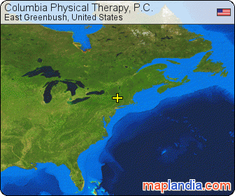 Columbia Physical Therapy, P.C. satellite map