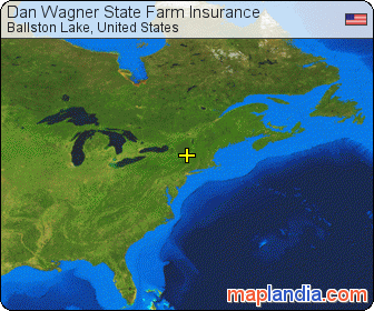 Dan Wagner State Farm Insurance satellite map