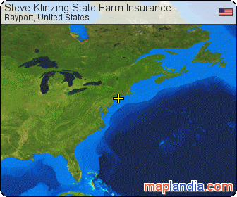 Steve Klinzing State Farm Insurance satellite map