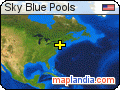 Sky Blue Pools satellite map