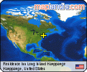 Residence Inn Long Island Hauppauge satellite map