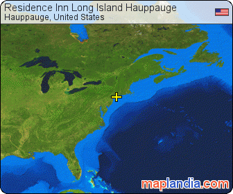 Residence Inn Long Island Hauppauge satellite map
