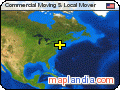 Commercial Moving & Local Mover satellite map