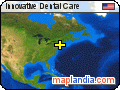 Innovative Dental Care satellite map