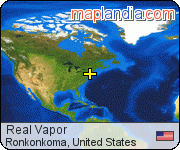 Real Vapor satellite map