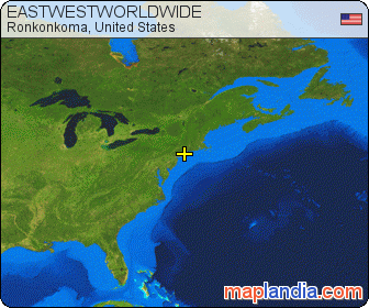 EASTWESTWORLDWIDE satellite map