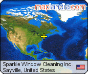 Sparkle Window Cleaning Inc. satellite map