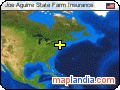 Joe Aguirre State Farm Insurance satellite map