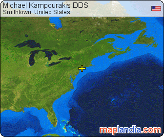 Michael Kampourakis DDS satellite map