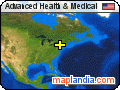 Advanced Health & Medical satellite map