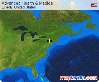 Advanced Health & Medical satellite map
