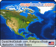 DavidAndGoliath.com, Religious Book satellite map