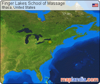 Finger Lakes School of Massage satellite map