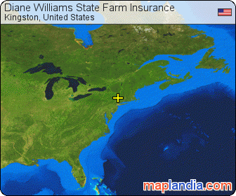 Diane Williams State Farm Insurance satellite map