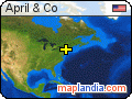April & Co satellite map