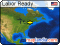 Labor Ready satellite map