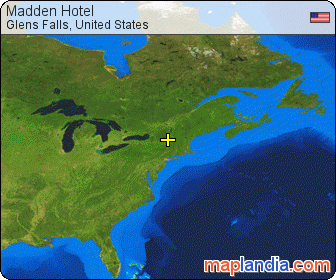 Madden Hotel satellite map