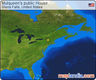 Mulqueen's public House satellite map