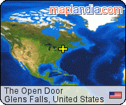 The Open Door satellite map