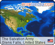 The Salvation Army satellite map