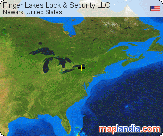 Finger Lakes Lock & Security LLC satellite map