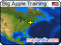 Big Apple Training satellite map