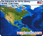 Bos Enterprises Inc. t/a Bos Moving satellite map