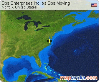Bos Enterprises Inc. t/a Bos Moving satellite map