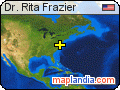 Dr. Rita Frazier satellite map