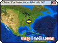 Cheap Car Insurance Asheville NC satellite map