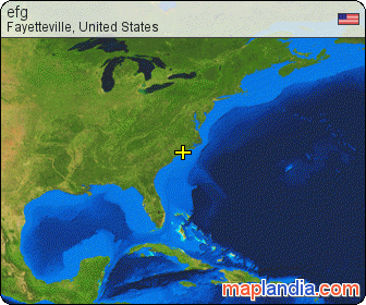 efg satellite map