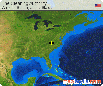 The Cleaning Authority satellite map