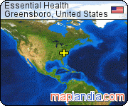 Essential Health satellite map
