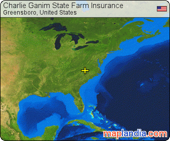 Charlie Ganim State Farm Insurance satellite map