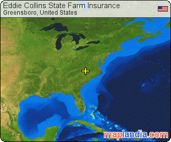 Eddie Collins State Farm Insurance satellite map
