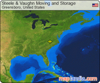 Steele & Vaughn Moving and Storage satellite map