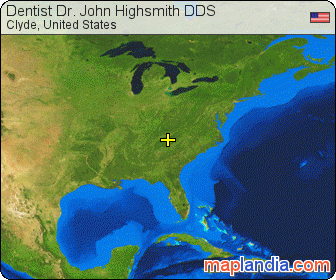Dentist Dr. John Highsmith DDS satellite map