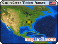 Cabin Creek Timber Frames satellite map