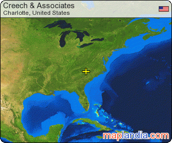 Creech & Associates satellite map