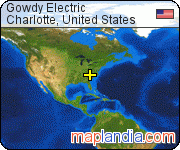 Gowdy Electric satellite map