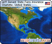 Jeff Genant State Farm Insurance satellite map