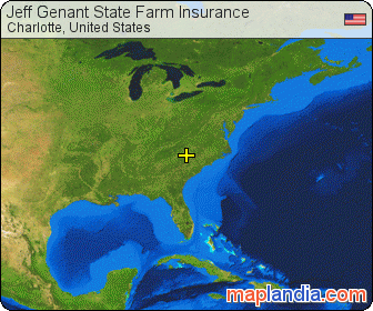 Jeff Genant State Farm Insurance satellite map