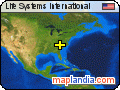 Life Systems International satellite map