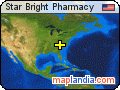 Star Bright Pharmacy satellite map