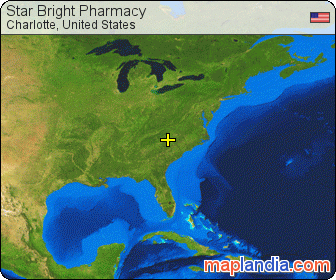 Star Bright Pharmacy satellite map
