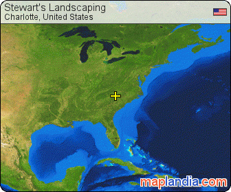 Stewart's Landscaping satellite map