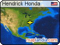 Hendrick Honda satellite map